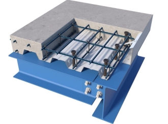 SÀN DECK TRONG NHÀ THÉP TIỀN CHẾ